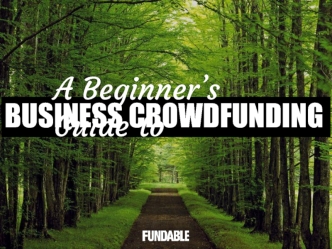 BUSINESS CROWDFUNDING