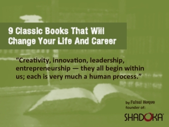 9 Classic Books That Will Change Your Life And Career