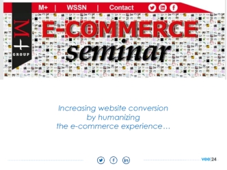 Increasing website conversionby humanizing the e-commerce experience…