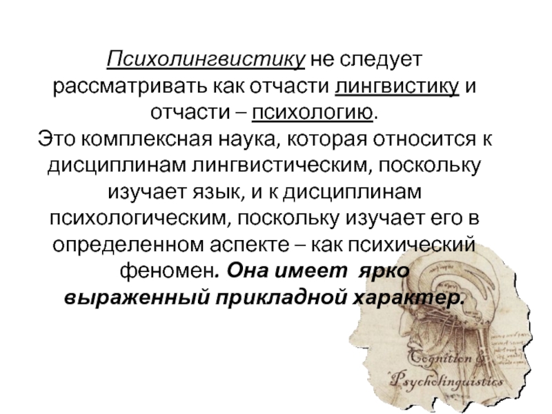 Дисциплина лингвистика