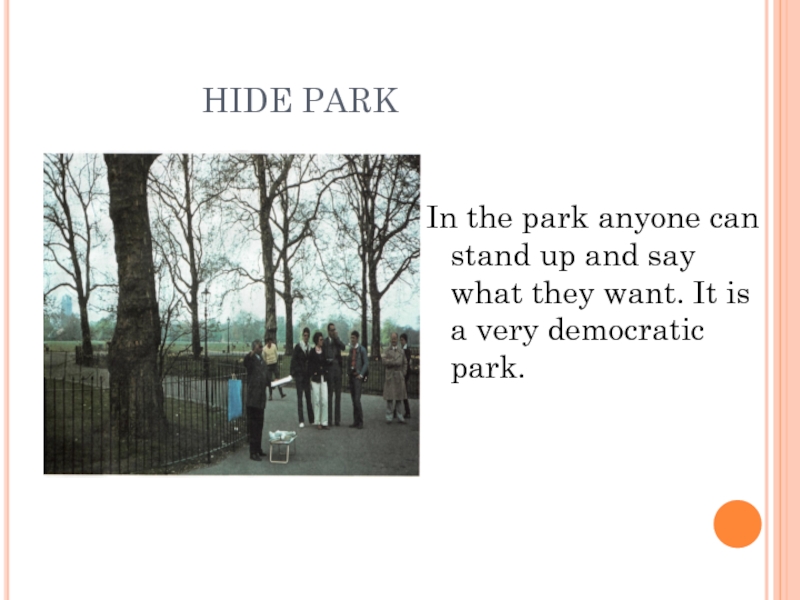 Can stand. Westminster Hide Park перевод.