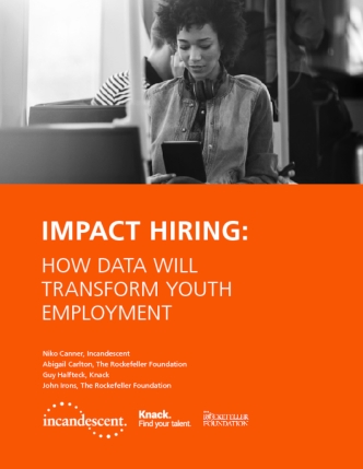 Impact Hiring: How Data Will Transform Youth Employment