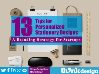 13 Tips for Personalized Stationary Designs: A Branding Strategy for Startups