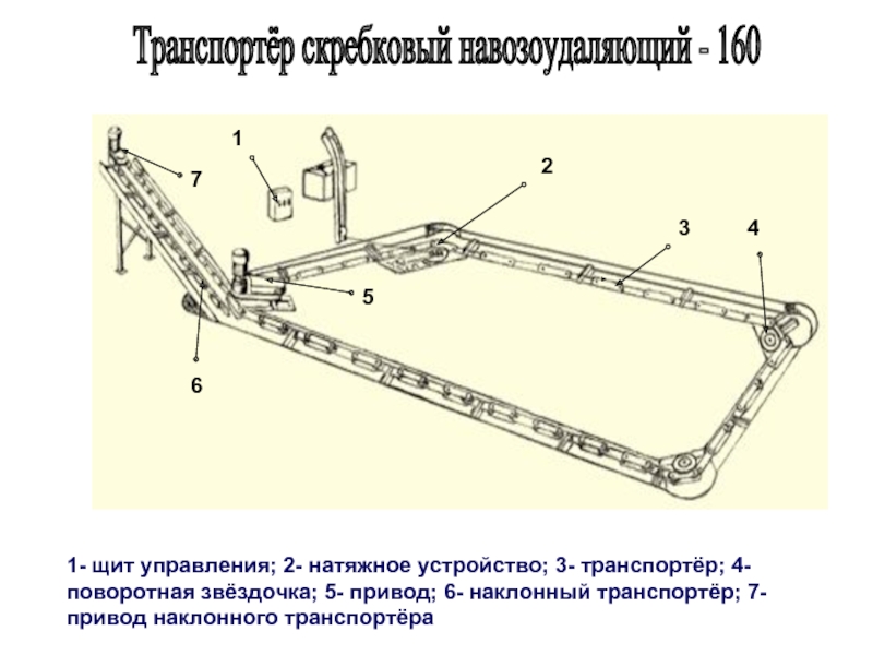 Скребковый транспортер схема