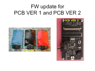 FW upgrade for pcb1 and pcb2