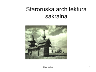 Staroruska architektura sakralna