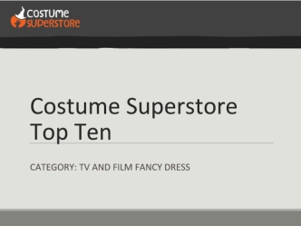 Costume SuperstoreTop Ten