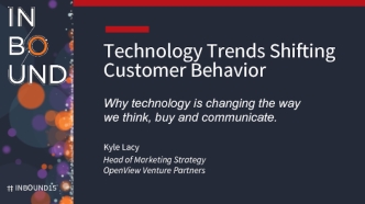Technology Trends Shifting Customer Behavior