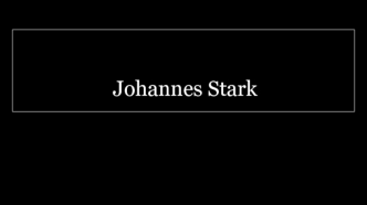Johannes Stark