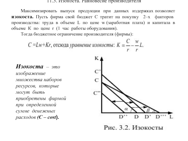 Реферат: Теория фирмы и равновесие производителя