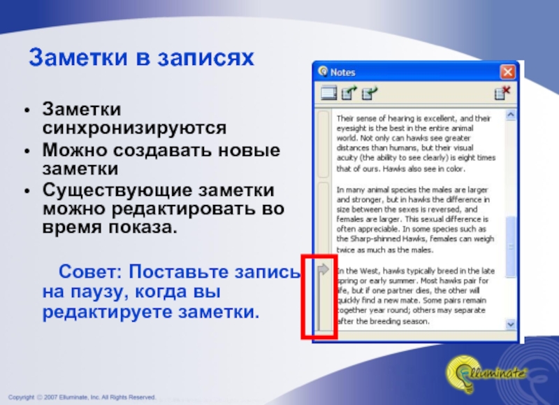 Советы установить. Как редактировать Записки.