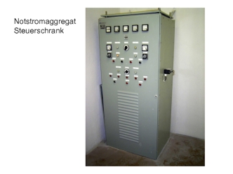 Notstromaggregat Steuerschrank