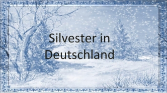 Silvester in Deutschland