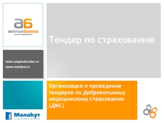 Организация и проведение тендеров по Добровольному медицинскому страхованию (ДМС)