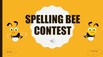 Spelling bee contest