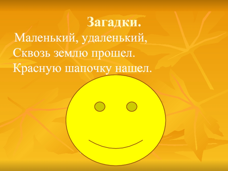 Объяснить небольшой. Маленький да удаленький. Загадка маленький удаленький сквозь землю. Маленький удаленький сквозь землю прошел красну шапочку нашел. Загадка сквозь землю прошел красну шапочку.