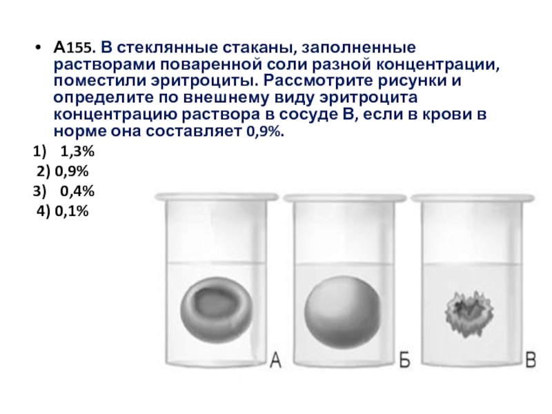 Концентрированный раствор соли