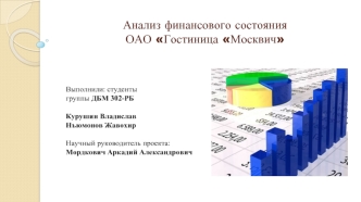 Анализ финансового состояния ОАО Гостиница Москвич