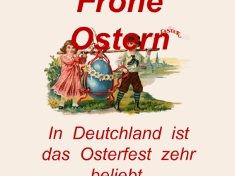 Frohe Ostern