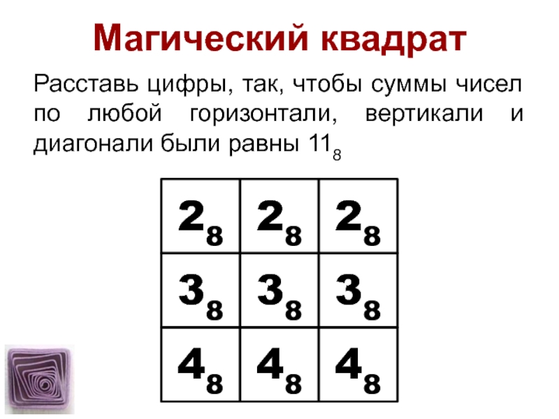 Расставить числа в квадрат. Магический квадрат чисел. Магический квадрат 8х8. Магический квадрат с цифрами. Игра магические квадраты.