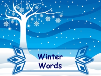 Winter Words