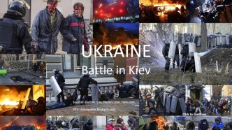 UKRAINE Battle in Kiev