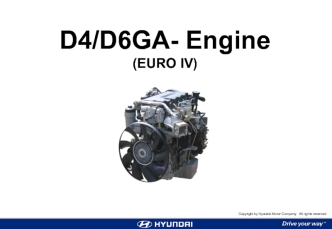 D4/D6GA- Engine (EURO IV)