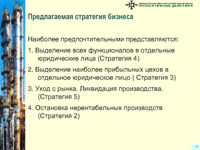 Предлагаем стратегию. Действующие лица в традегиях.