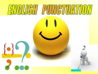 ENGLISH   PUNCTUATION