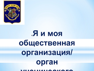 Общественная организация Поколение молодых. МБОУ СОШ №13