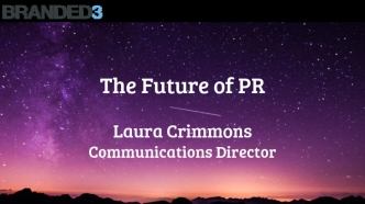 The Future of PR