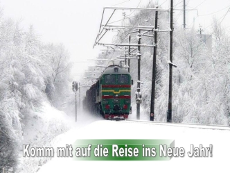 Komm mit die Reise ins Neue Jahr