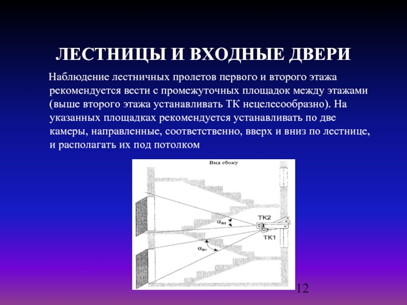 Соответственно направлено направление. Не целесообращно устанавливать. Промежуточная площадка.