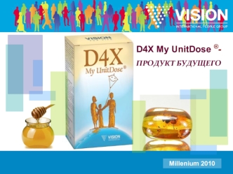 D4X My UnitDose ®-
ПРОДУКТ БУДУЩЕГО