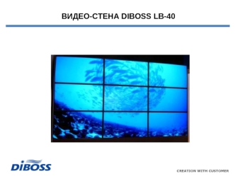 ВИДЕО-СТЕНА DIBOSS LB-40