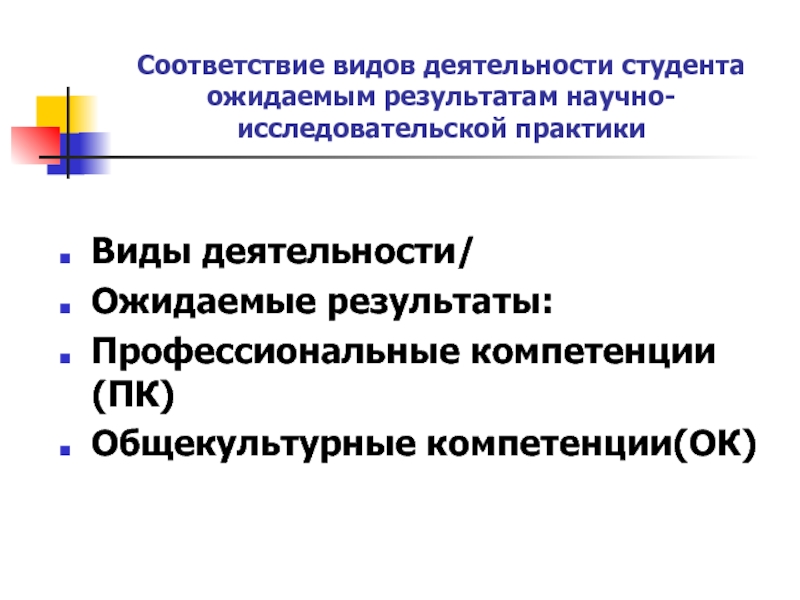 Виды работ студентов. Виды деятельности студентов. Результаты научной деятельности. Результат профессиональной деятельности студента. Ожидаемые Результаты научного исследования.