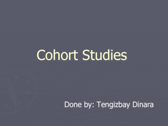 Cohort Studies