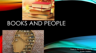 Books and People