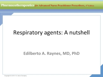 Respiratory agents