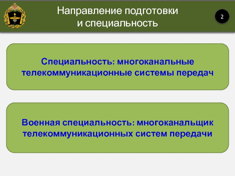 Что такое направление подготовки