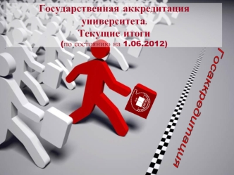 Государственная аккредитация университета.Текущие итоги (по состоянию на 1.06.2012)