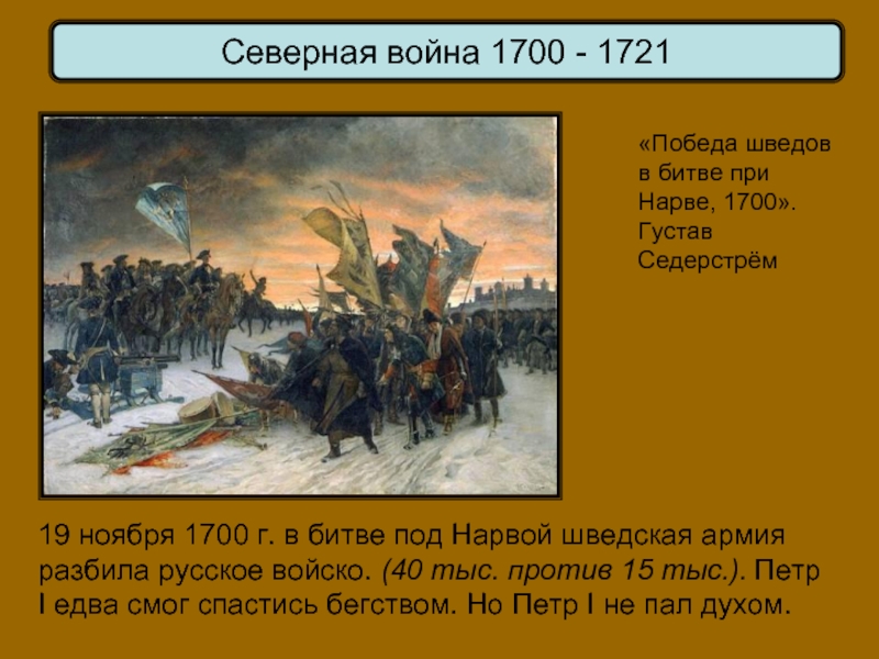 Нарва 1700 г. Битва на Нарве при Петре 1. Сражение под Нарвой при Петре 1 победа.