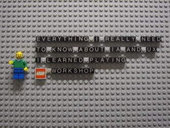 Everything I Really Need to Know About IA and UX I Learned Playing LEGO®