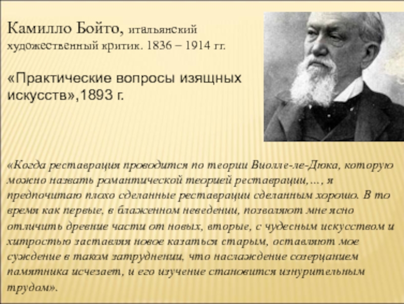 Художественный критик. Камилло Бойто. Камилло Бойто книги. Камилло фф. Камилло Бойто чувство книга.