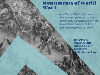 Monuments of World War I