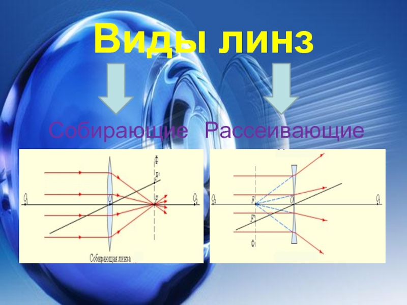 Виды линз с картинками