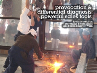 Using Provocation as a Sales Tool