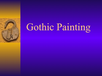 Gothic painting