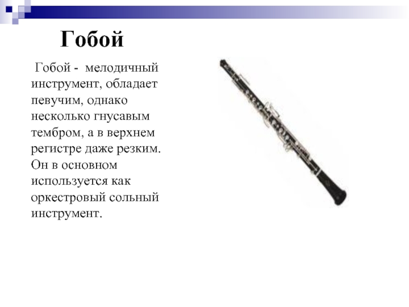 Каким инструментам относится кларнет. Гобой. Гобой инструмент. Гобой мелодичный инструмент. Тембр гобоя.