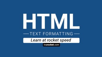 Learn HTML5: Text Formatting